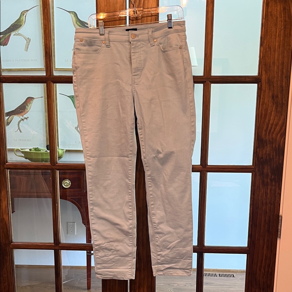 Talbots Women's Teal Slim Ankle Jean